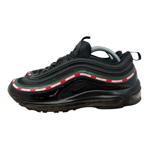 NIKE AIR MAX 97 OG UNDFTD Black Red Green Men's Size 9.5 AJ1986 001 Undefeated - Picture 9 of 16